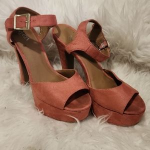 Open Strapped Heels size 6